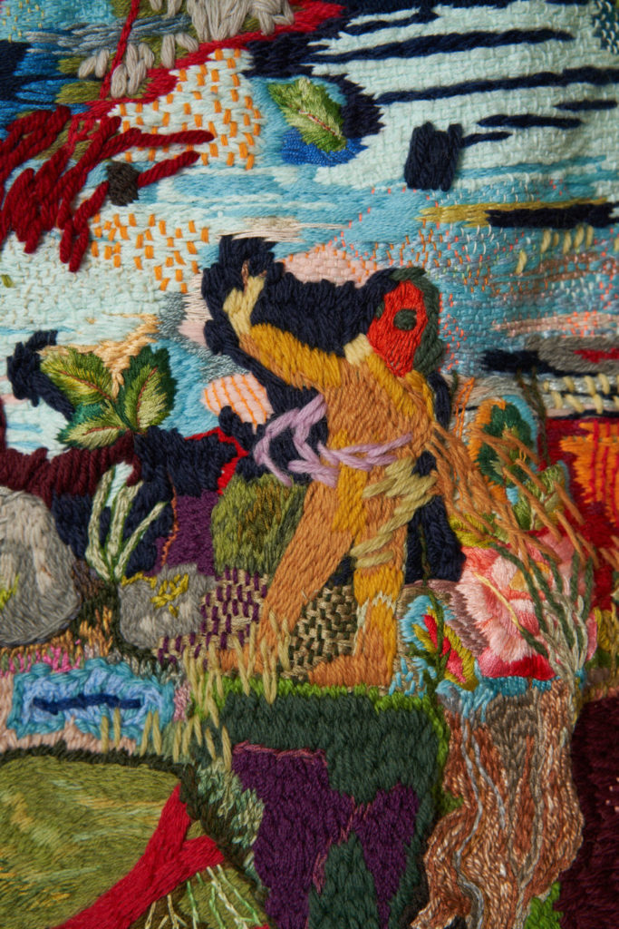 Symbiocene Blanket detail