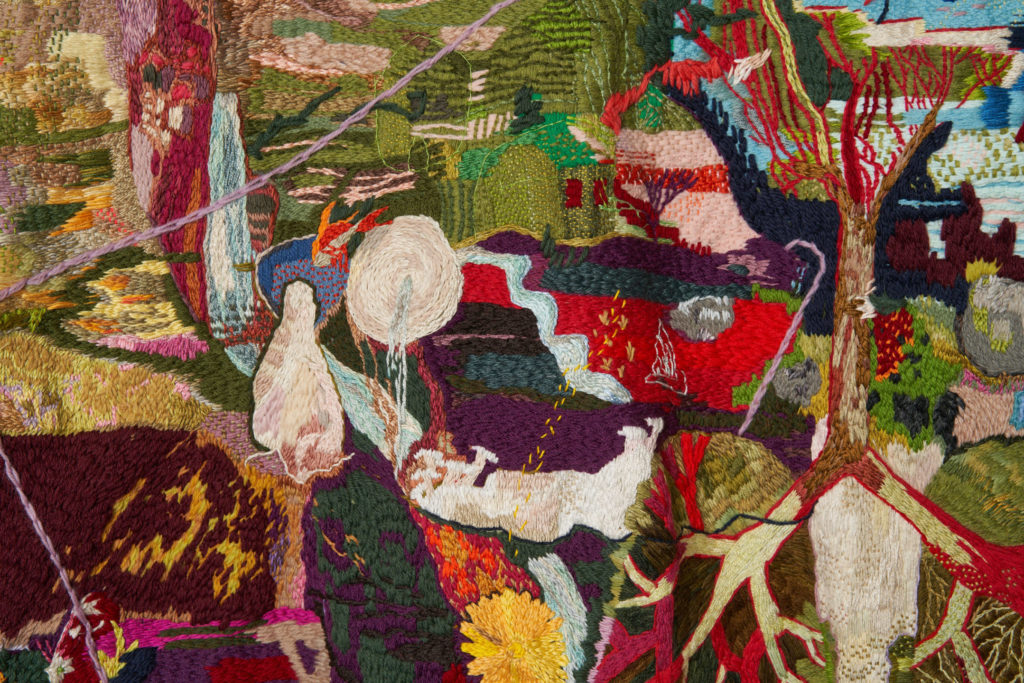 Symbiocene Blanket detail