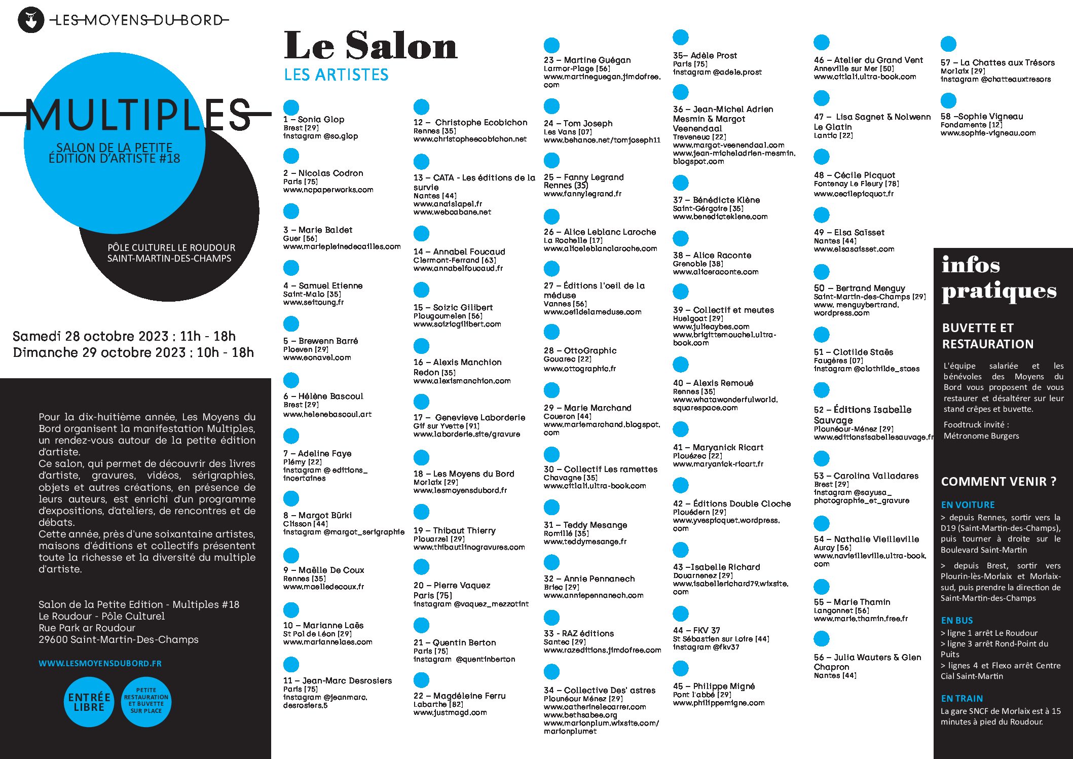 Plaquette net M18 1 pdf - Salon Multiples 2023 - Quimper Brest