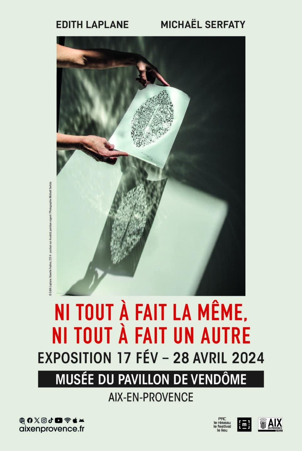 AFFICHE - Exposition: Ni tout à fait la même, ni tout à fait un autre - Quimper Brest