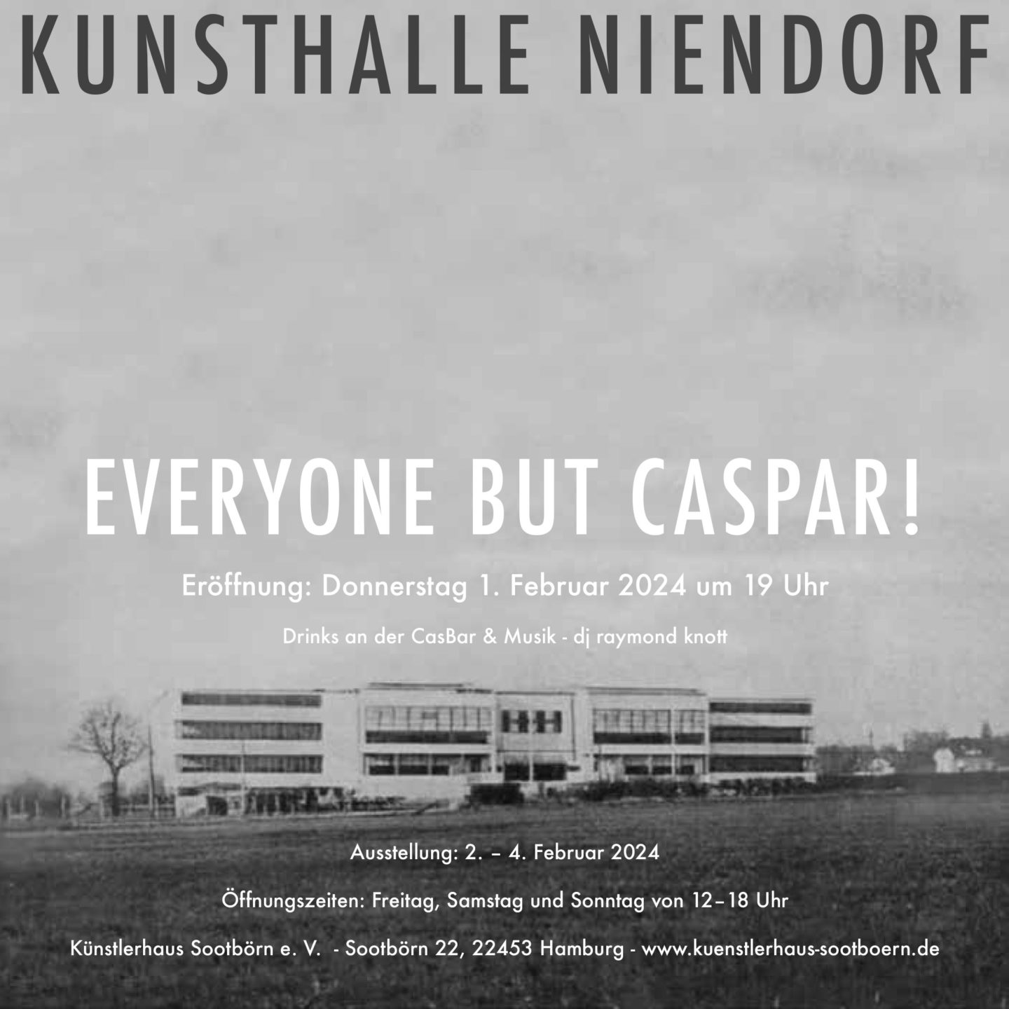 INVITATION CASPAR INSTA - Exhibition EVERYTHING ABOUT CASPAR! - Quimper Brest