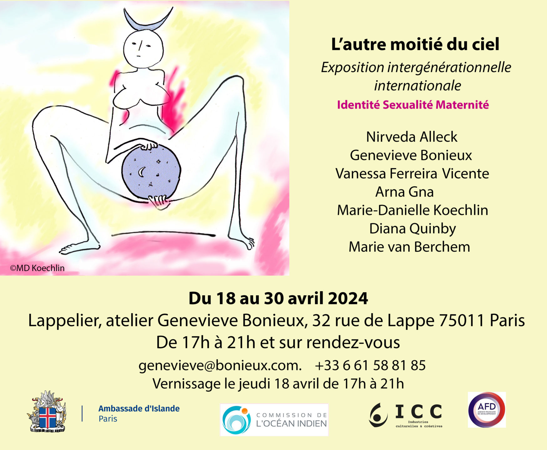 InvitAvril 2 - L'autre moitié du ciel - Quimper Brest