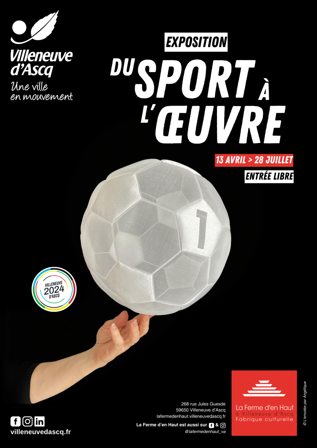 affiche FDH du sport a loeuvre1 - Accueil - Quimper Brest