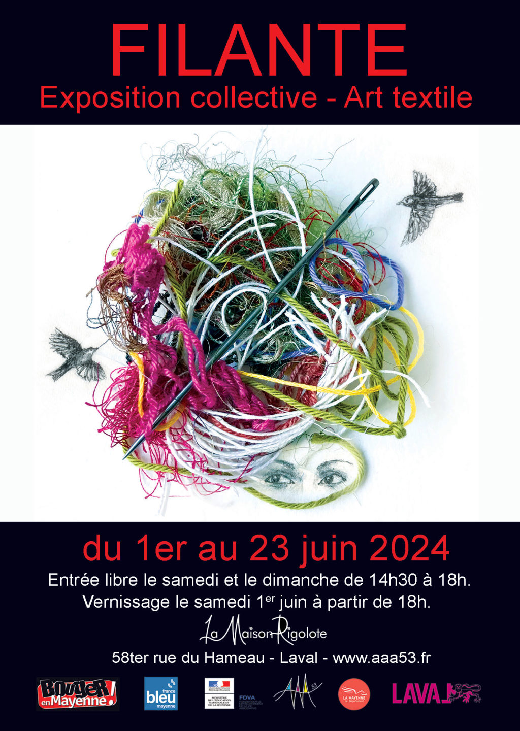 Affiche Filante - "Filante" - Quimper Brest