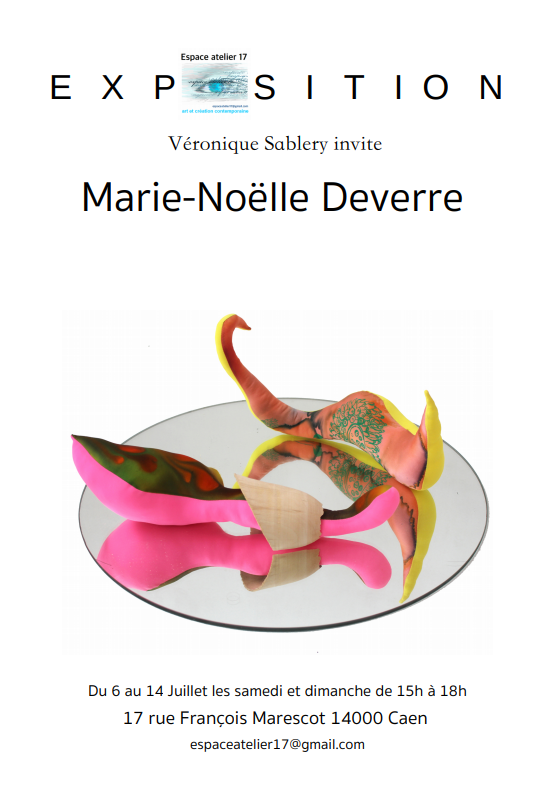 Affiche Eclats - ÉCLATS Exposition MARIE-NOËLLE DEVERRE - Quimper Brest