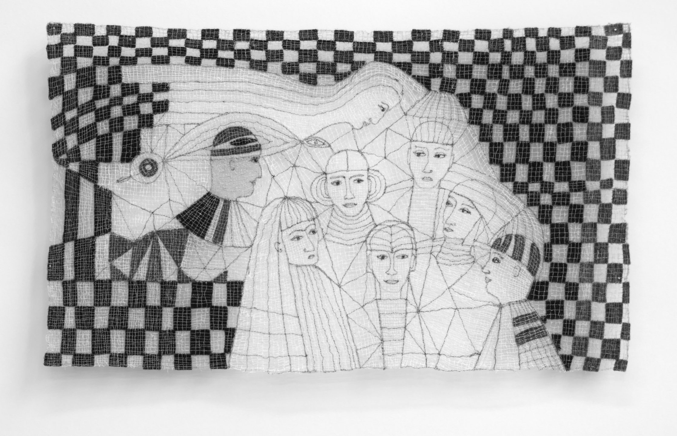 SISTERS ©KarolaPezarro - Women Pulling at the Threads of Social Discourse: We Got the Power. - Quimper Brest