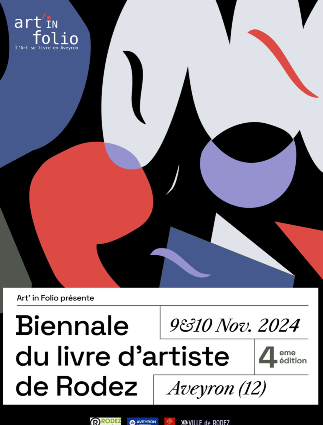 Capture decran 2024 10 31 a 18.30.45 - Art'in Folio. Biennale du livre d'artiste - Quimper Brest