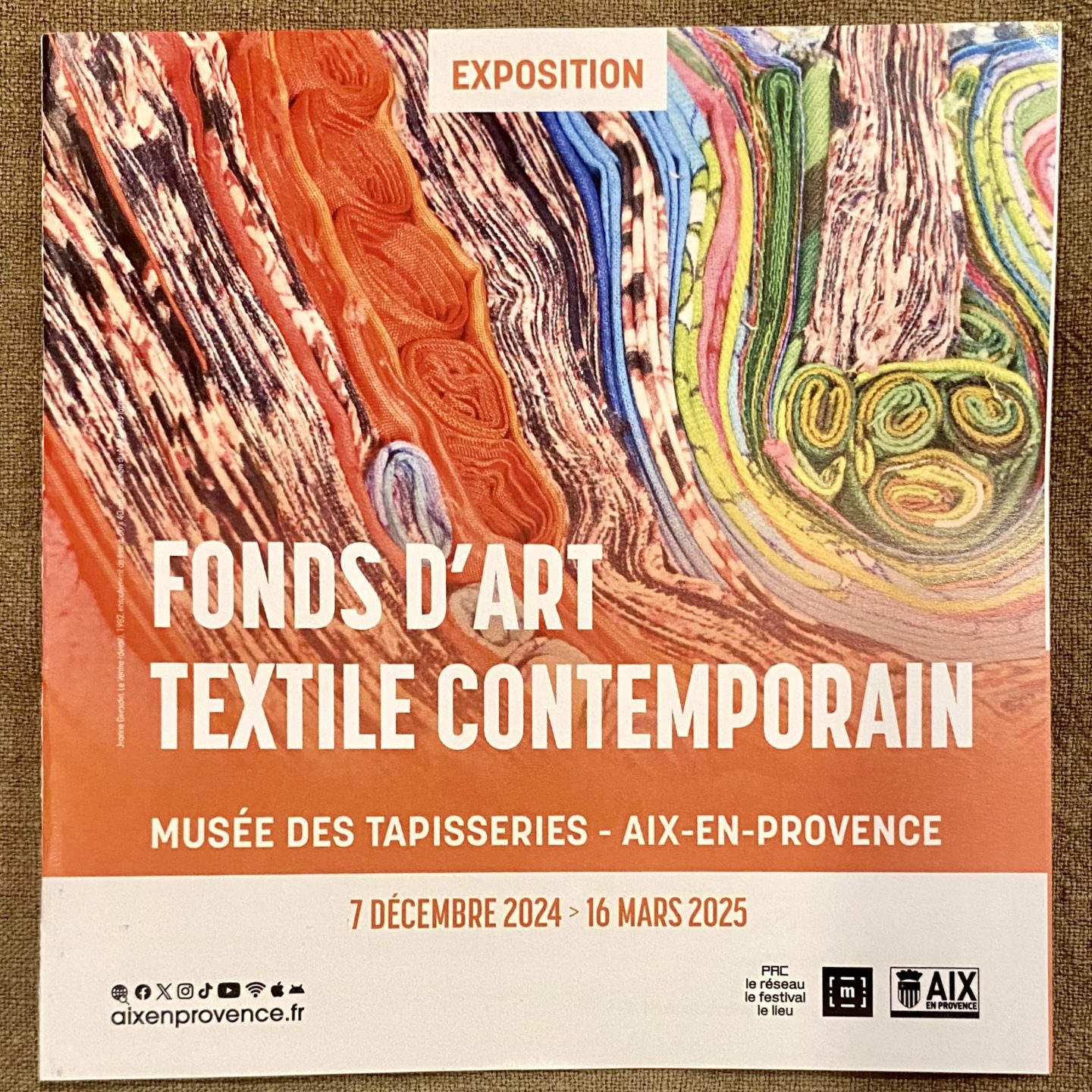 IMG 0753 - Fonds d'Art Textile Contemporain - Musée des Tapisseries - Aix-en-Provence - Quimper Brest