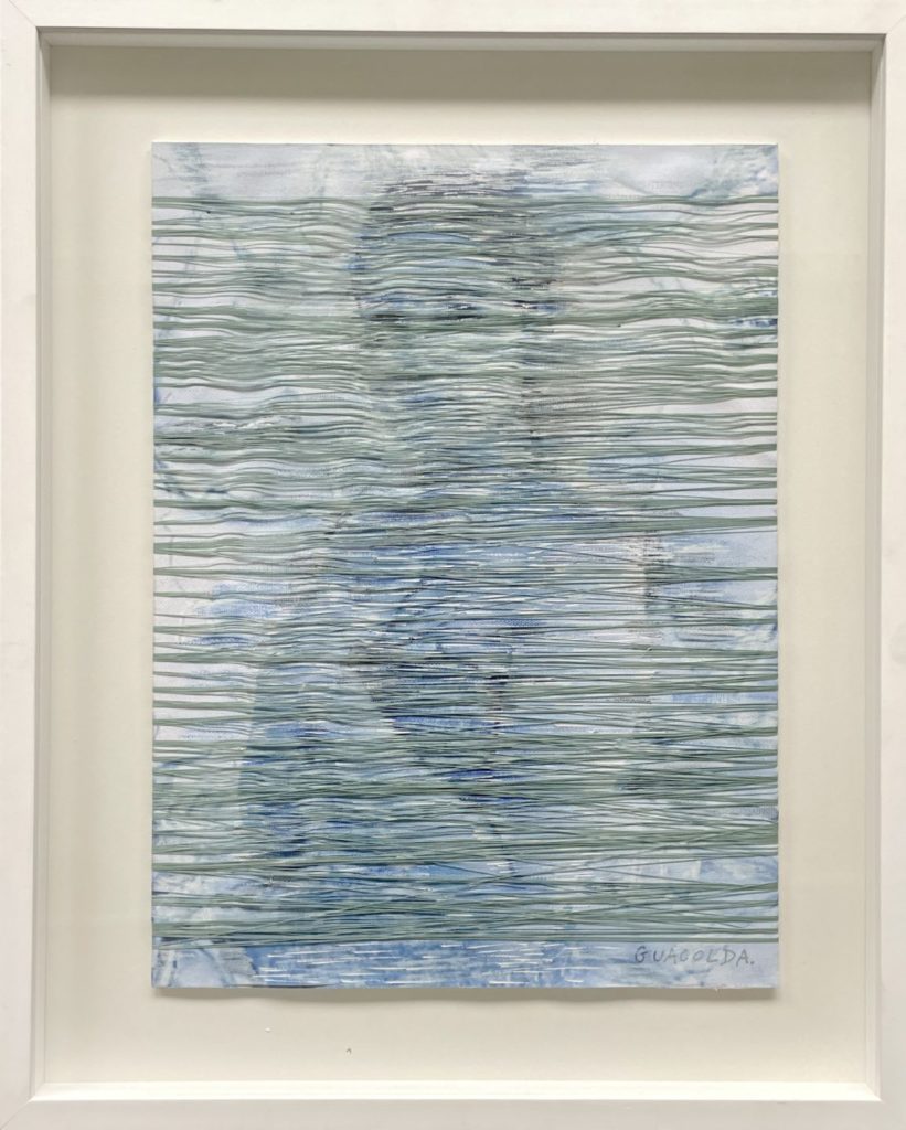 Guacolda-art-textile-Ombre bleue-