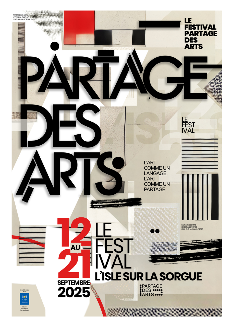 Flyer Partage des Arts en PNG Face 1 - Accueil - Quimper Brest